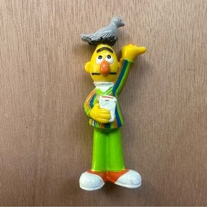 Vintage 90’s Bert Pigeon Sesame Street Tyco Henson Solid Kids Toy Figure